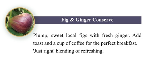 Fig&Ginger Conserve